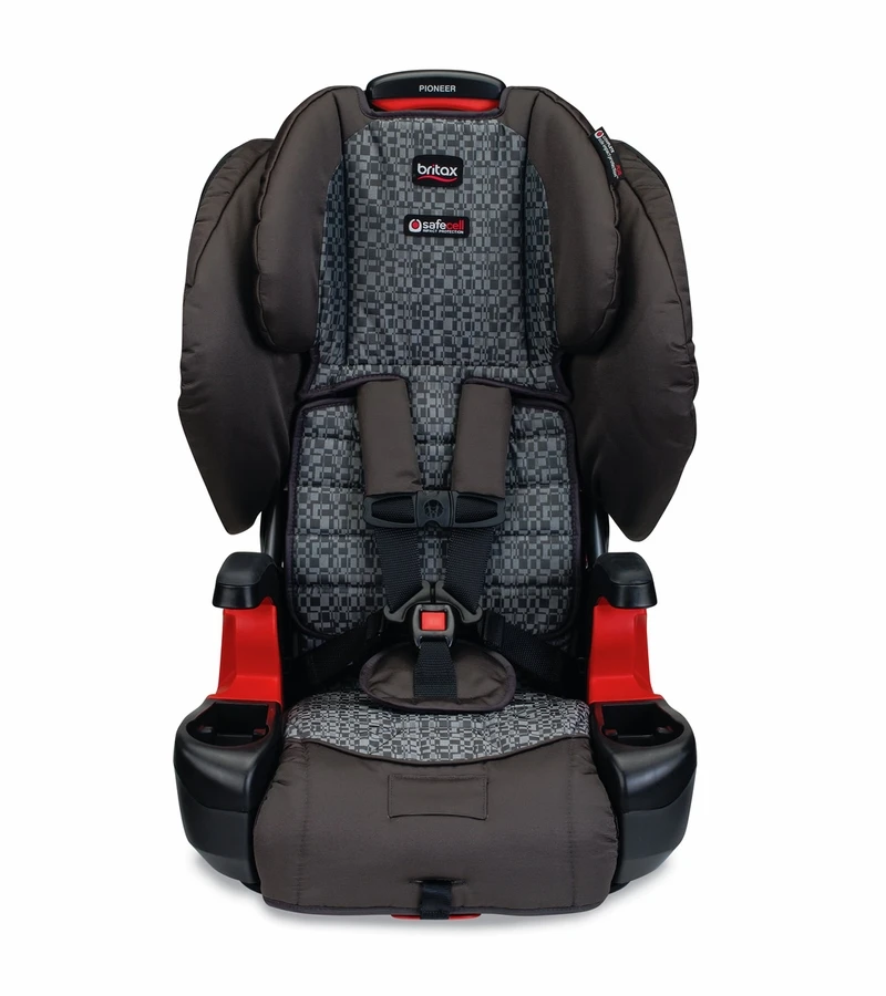 Britax Pioneer G1.1 Harness Booster Car Seat - Silver Cloud 5 Britax Pioneer G1.1 Harness Booster Car Seat - Silver Cloud - Image 3