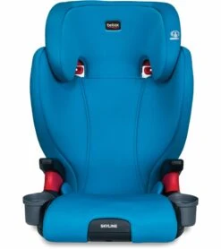Britax Skyline 2-Stage High Back Belt Positioning Booster Car Seat - Highback And Backless - 2 Layer Impact Protection - 40 To 120 Pounds - Teal -Graco Store britax skyline 2 stage high back belt positioning booster car seat highback and backless 2 layer impact protection 40 to 120 pounds teal 39