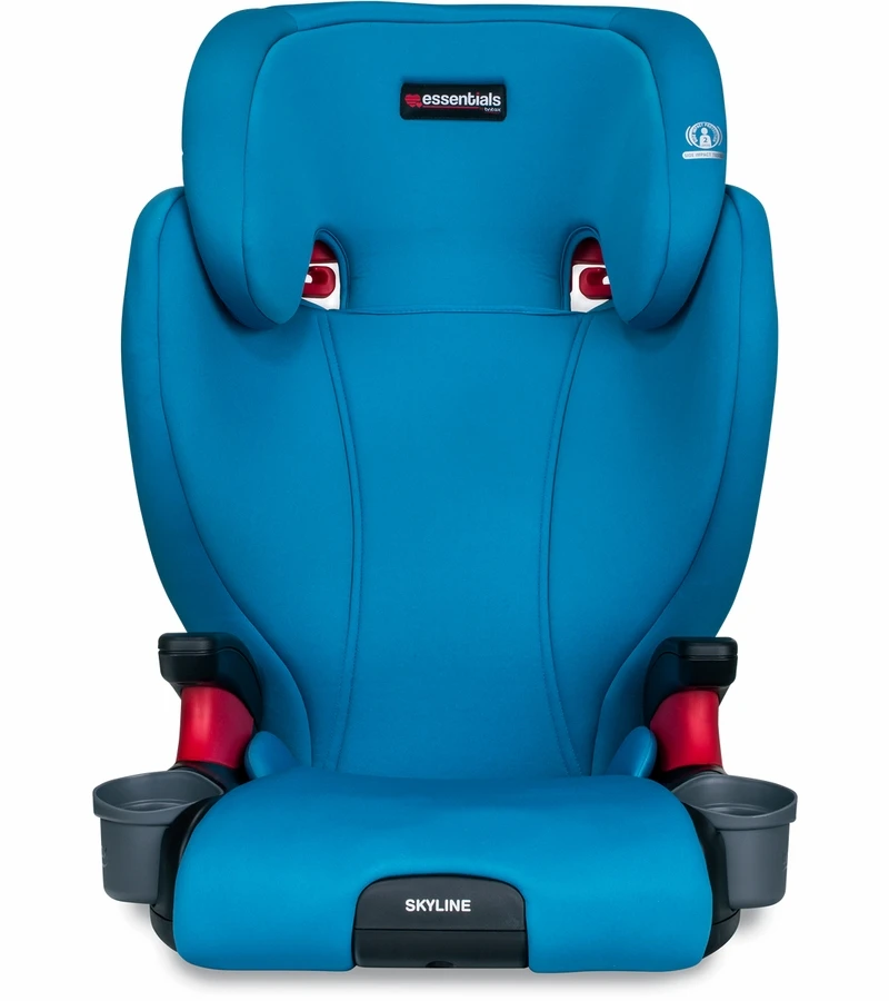 Britax Skyline High Back Belt Positioning Booster Car Seat - Teal 3 Britax Skyline High Back Belt Positioning Booster Car Seat - Teal