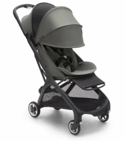 Bugaboo Butterfly + Turtle One Travel System - Black / Forest Green / Black -Graco Store bugaboo butterfly turtle one travel system black forest green black 148