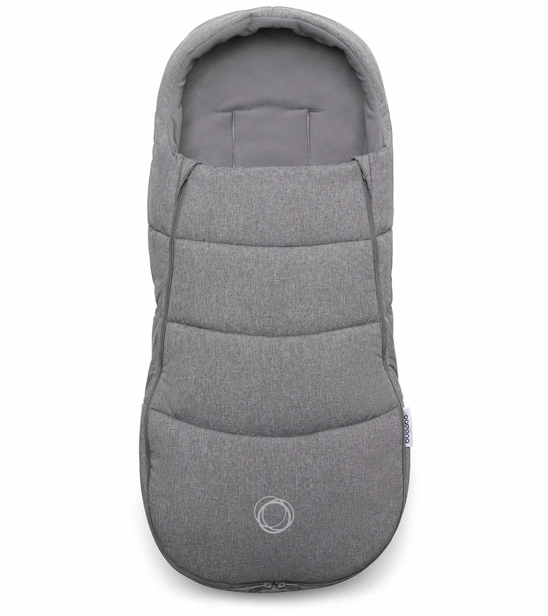 Bugaboo Footmuff - Grey Melange 6 Bugaboo Footmuff - Grey Melange - Image 4