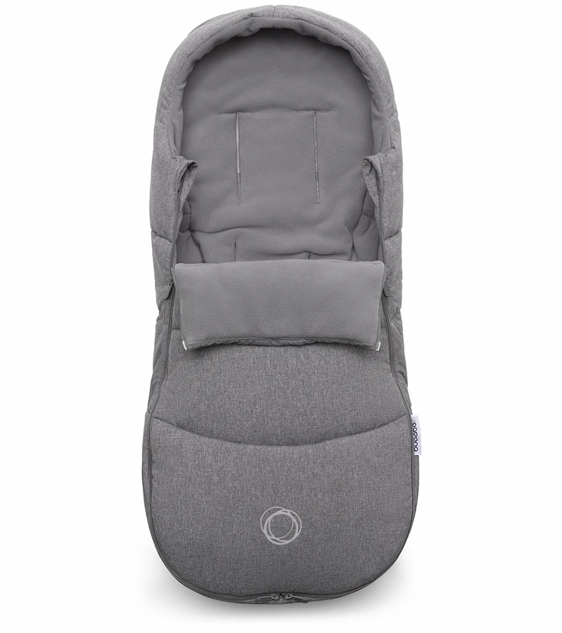 Bugaboo Footmuff - Grey Melange 7 Bugaboo Footmuff - Grey Melange - Image 5