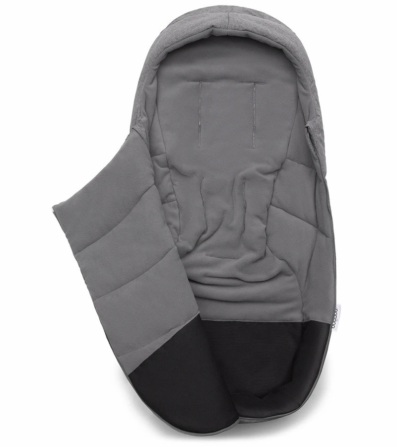 Bugaboo Footmuff - Grey Melange 8 Bugaboo Footmuff - Grey Melange - Image 6