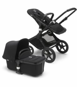 Bugaboo Fox Complete Stroller - Black/Black