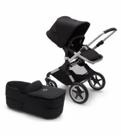 Bugaboo Fox3 Complete Stroller (One Box) - Aluminum / Midnight Black / Midnight Black