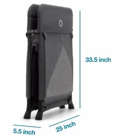 Bugaboo Stardust Play Yard - Grey Melange -Graco Store bugaboo stardust play yard grey melange 123