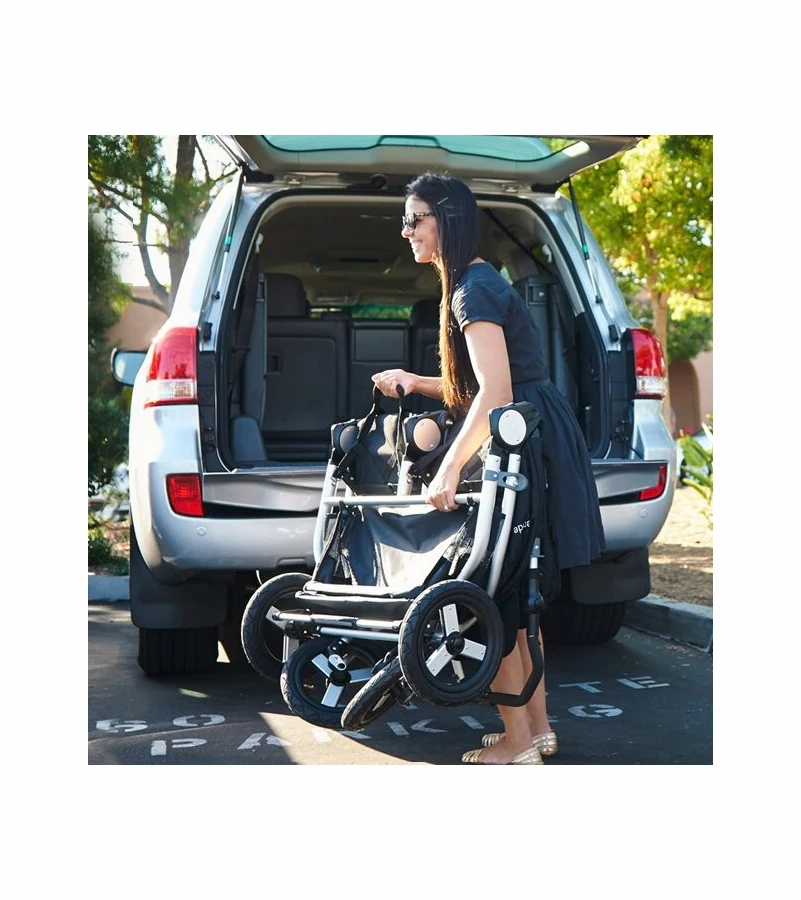 Bumbleride 2017 Indie Twin Stroller - Maritime Blue 8 Bumbleride 2017 Indie Twin Stroller - Maritime Blue - Image 6