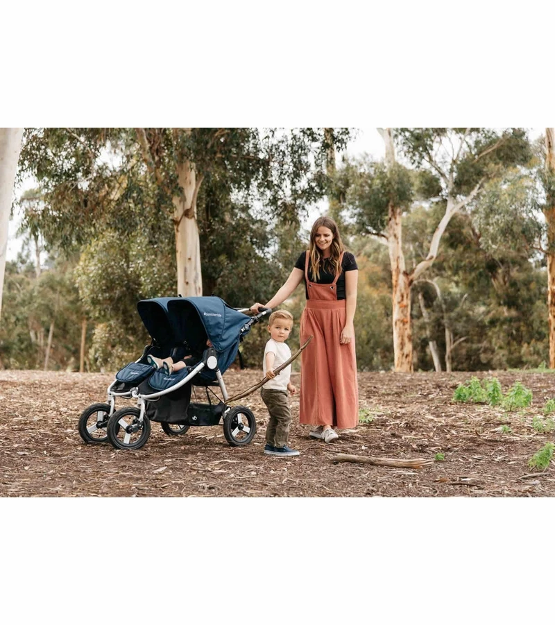 Bumbleride 2019 Indie Twin Side By Side Double Stroller - Matte Black 5 Bumbleride 2019 Indie Twin Side By Side Double Stroller - Matte Black - Image 3