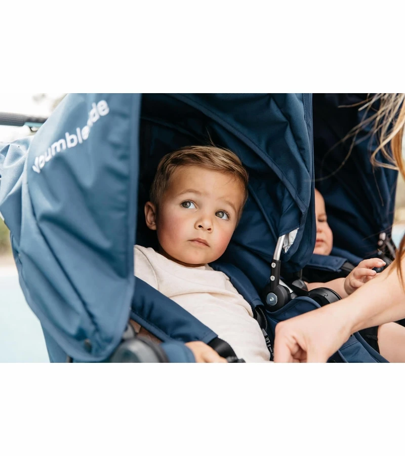 Bumbleride 2019 Indie Twin Side By Side Double Stroller - Matte Black 6 Bumbleride 2019 Indie Twin Side By Side Double Stroller - Matte Black - Image 4