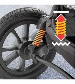 Chicco Activ3 Air Jogging Stroller - Q Collection -Graco Store chicco activ3 air jogging stroller q collection 203