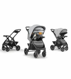 Chicco Bravo LE Trio Travel System - Driftwood -Graco Store chicco bravo le trio travel system driftwood 200