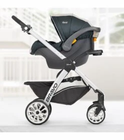 Chicco Bravo Trio Travel System - Champagne -Graco Store chicco bravo trio travel system champagne 219