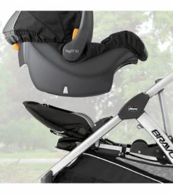 Chicco BravoFor2 Stroller - Zinc -Graco Store chicco bravofor2 stroller zinc 261