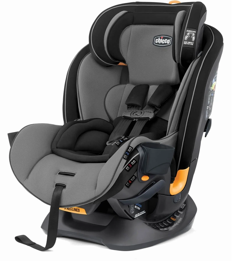 Chicco Fit4 4-in-1 All-In-One Convertible Car Seat - Onyx 3 Chicco Fit4 4-in-1 All-In-One Convertible Car Seat - Onyx