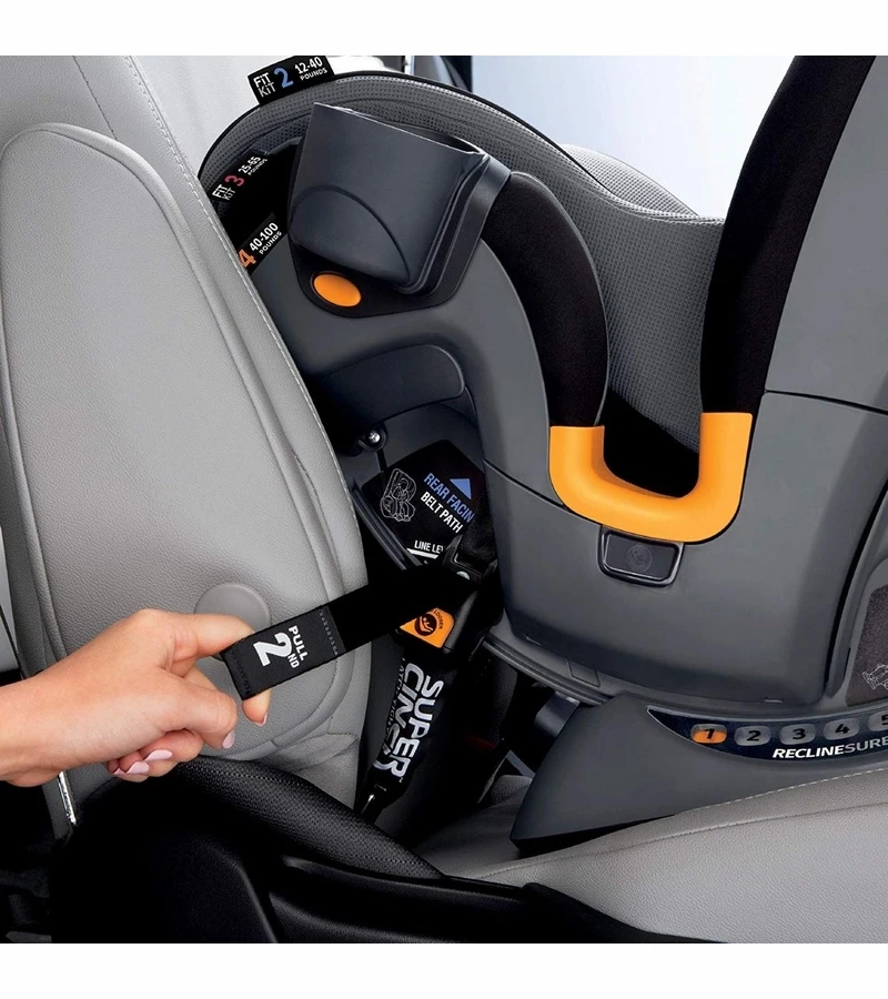 Chicco Fit4 4-in-1 All-In-One Convertible Car Seat - Onyx 7 Chicco Fit4 4-in-1 All-In-One Convertible Car Seat - Onyx - Image 5