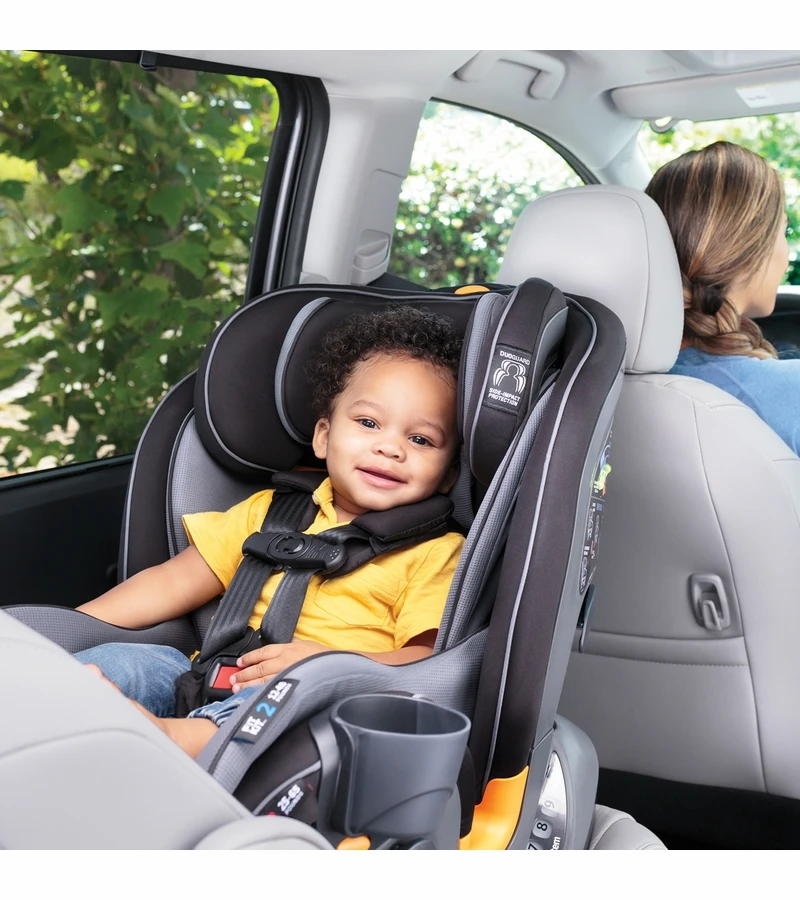 Chicco Fit4 4-in-1 All-In-One Convertible Car Seat - Onyx 9 Chicco Fit4 4-in-1 All-In-One Convertible Car Seat - Onyx - Image 7