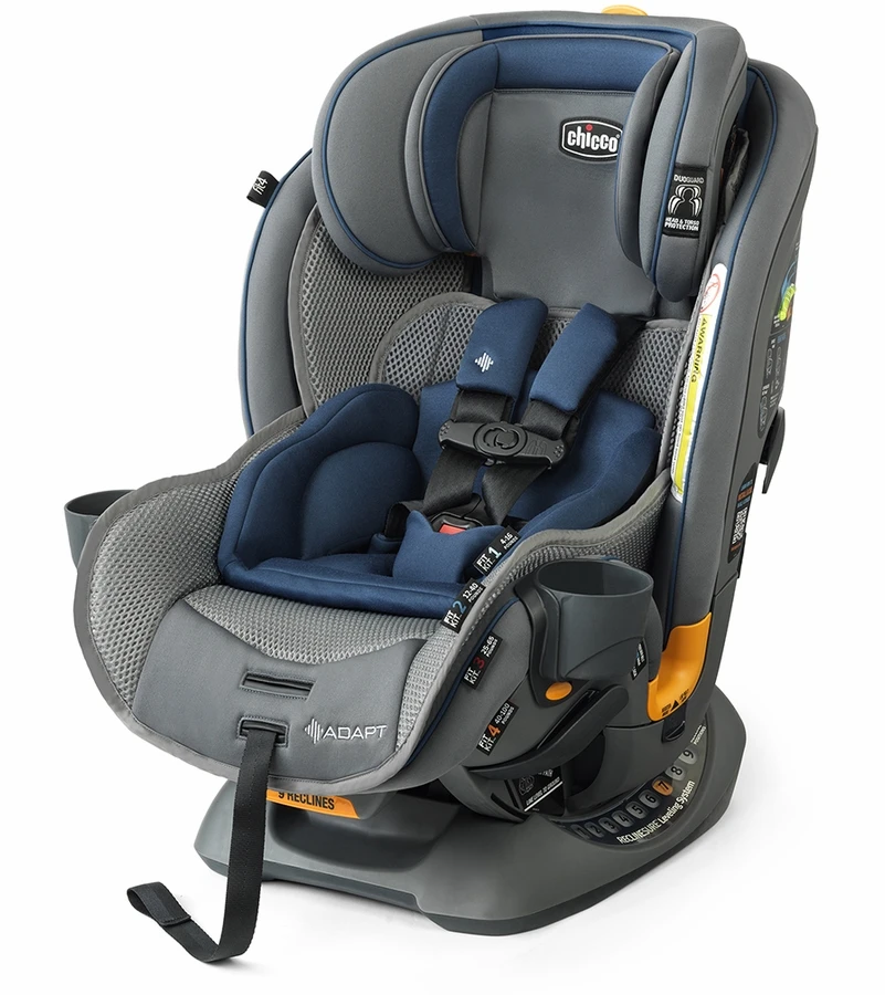 Chicco Fit4 Adapt 4-in-1 Convertible Car Seat - Vapor 3 Chicco Fit4 Adapt 4-in-1 Convertible Car Seat - Vapor