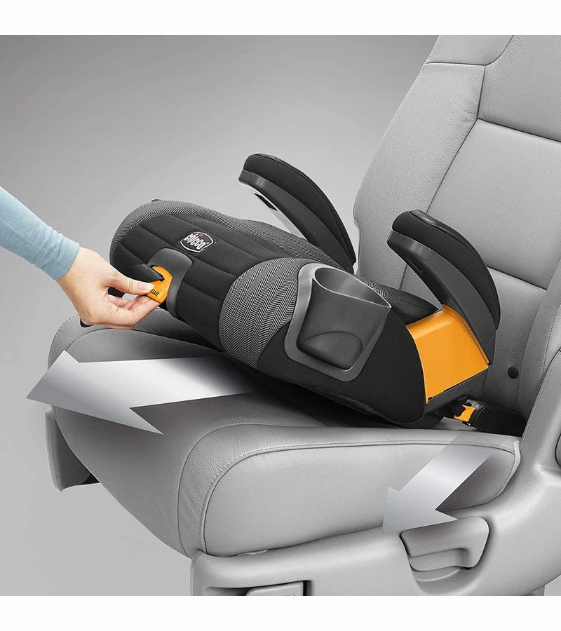 Chicco GoFit Plus Belt Positioning Booster Car Seat - Iron 5 Chicco GoFit Plus Belt Positioning Booster Car Seat - Iron - Image 3