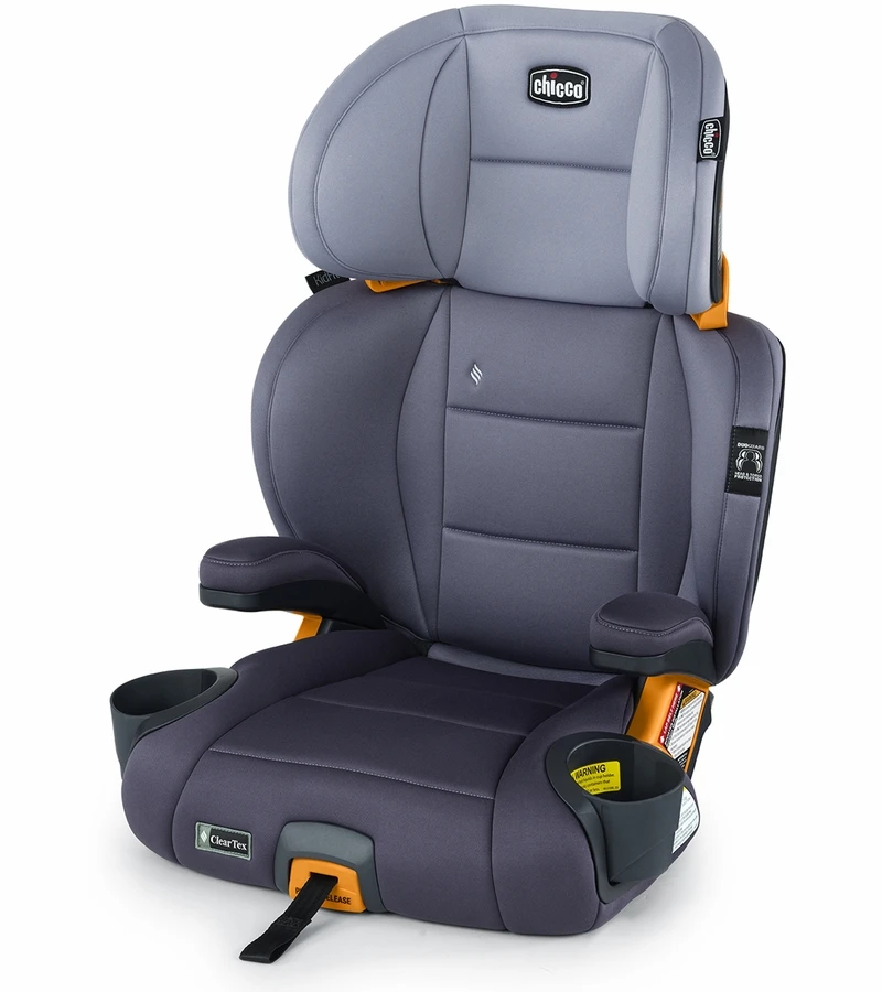 Chicco KidFit ClearTex Plus 2-in-1 Belt Positioning Booster Car Seat - Lilac 3 Chicco KidFit ClearTex Plus 2-in-1 Belt Positioning Booster Car Seat - Lilac