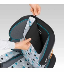 Chicco KidFit Zip 2-in-1 Belt Positioning Booster Car Seat - Genesis -Graco Store chicco kidfit zip 2 in 1 belt positioning booster car seat genesis 292