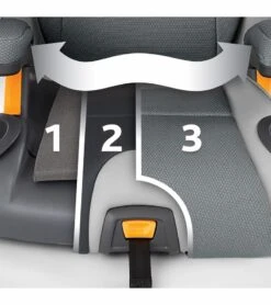 Chicco KidFit Zip 2-in-1 Belt Positioning Booster Car Seat - Midnight -Graco Store chicco kidfit zip 2 in 1 belt positioning booster car seat midnight 200