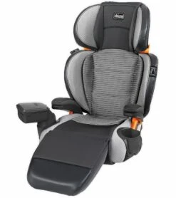 Chicco KidFit Zip Air Plus 2-in-1 High Back Belt Positioning Booster Car Seat - Atmos