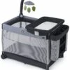 Chicco Lullaby Primo Organic Playard - Lakeshore -Graco Store chicco lullaby primo organic playard lakeshore 197