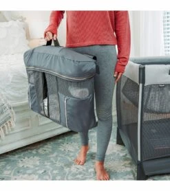 Chicco Lullaby Zip All-in-One Portable Playard - Driftwood -Graco Store chicco lullaby zip all in one portable playard driftwood 207