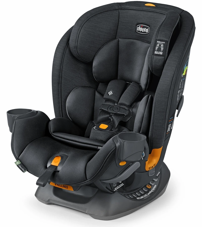 Chicco OneFit ClearTex All-In-One Convertible Car Seat - Obsidian 3 Chicco OneFit ClearTex All-In-One Convertible Car Seat - Obsidian