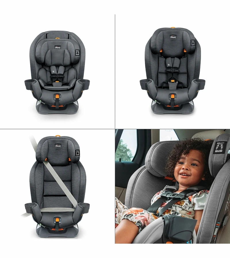 Chicco OneFit ClearTex All-In-One Convertible Car Seat - Obsidian 4 Chicco OneFit ClearTex All-In-One Convertible Car Seat - Obsidian - Image 2