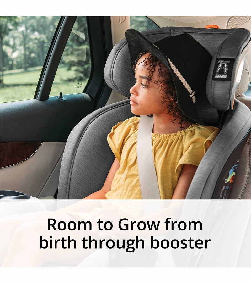 Chicco OneFit ClearTex All-In-One Convertible Car Seat - Obsidian 6 Chicco OneFit ClearTex All-In-One Convertible Car Seat - Obsidian - Image 4