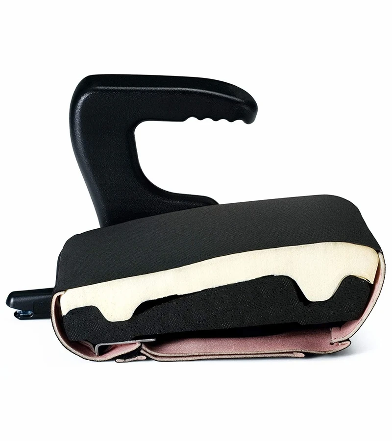 Clek Ozzi Backless Booster Car Seat With Rigid Latch - Carbon (Jersey Knit) 4 Clek Ozzi Backless Booster Car Seat With Rigid Latch - Carbon (Jersey Knit) - Image 2