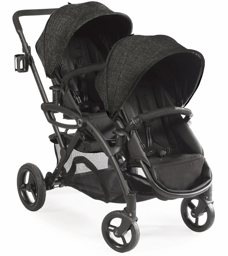 Contours 2016 Options Elite Double Stroller - Carbon 3 Contours 2016 Options Elite Double Stroller - Carbon