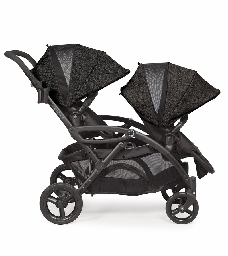 Contours 2016 Options Elite Double Stroller - Carbon 7 Contours 2016 Options Elite Double Stroller - Carbon - Image 5