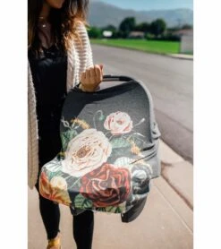 Copper Pearl Multi-Use Cover - Raven -Graco Store copper pearl multi use cover raven 153