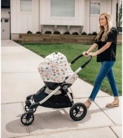 Copper Pearl Multi-Use Cover - Varsity -Graco Store copper pearl multi use cover varsity 158