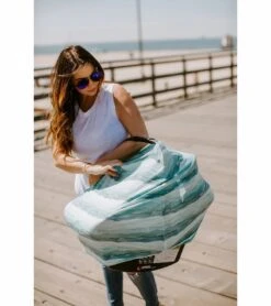 Copper Pearl Multi-Use Cover - Waves -Graco Store copper pearl multi use cover waves 184