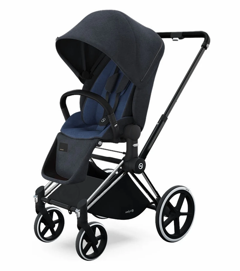 Cybex 2017 / 2018 Priam Lux Trekking Stroller - True Blue 3 Cybex 2017 / 2018 Priam Lux Trekking Stroller - True Blue