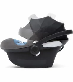 Cybex 2018 Aton M Infant Car Seat - Denim Blue -Graco Store cybex 2018 aton m infant car seat denim blue 37