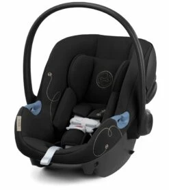 Cybex Aton G SensorSafe Infant Car Seat - Moon Black -Graco Store cybex aton g sensorsafe infant car seat moon black 8