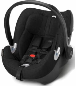 Cybex Aton Q Plus Infant Car Seat - Black Beauty -Graco Store cybex aton q plus infant car seat black beauty 112