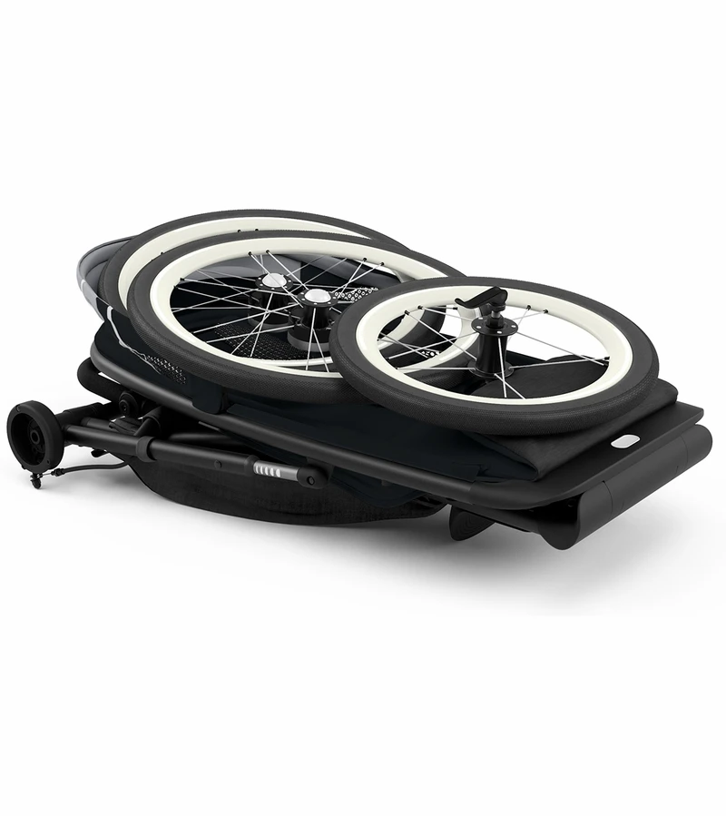 Cybex AVI Jogging Stroller Bundle - Black Frame + Medal Grey Seat Pack 9 Cybex AVI Jogging Stroller Bundle - Black Frame + Medal Grey Seat Pack - Image 7