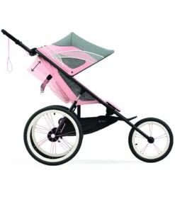 Cybex AVI Jogging Stroller Bundle - Black/Pink Frame + Silver Pink Seat Pack -Graco Store cybex avi jogging stroller bundle black pink frame silver pink seat pack 202