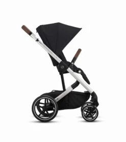 Cybex Balios S Lux Full Size Stroller + Cot S Bassinet Bundle - Magnolia Pink -Graco Store cybex balios s lux full size stroller cot s bassinet bundle soho grey 79 3