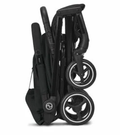 Cybex Beezy 2 Compact Stroller + Aton 2 SensorSafe Travel System Bundle - Beach Blue / Lavastone Black -Graco Store cybex beezy 2 compact stroller aton 2 sensorsafe travel system bundle beach blue lavastone black 137 1