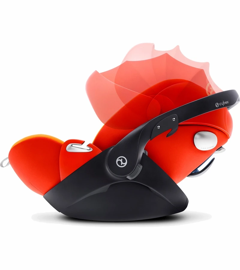 Cybex Cloud Q Infant Car Seat 2015 Hot & Spicy 4 Cybex Cloud Q Infant Car Seat 2015 Hot & Spicy - Image 2