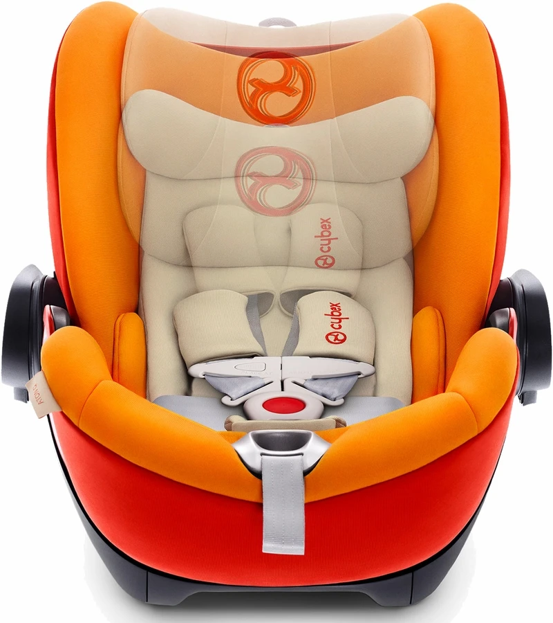 Cybex Cloud Q Infant Car Seat 2015 Hot & Spicy 6 Cybex Cloud Q Infant Car Seat 2015 Hot & Spicy - Image 4