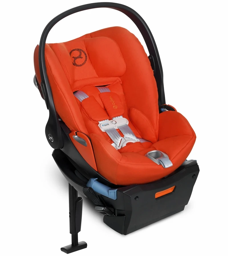 Cybex Cloud Q SensorSafe Reclining Infant Car Seat - Autumn Gold 4 Cybex Cloud Q SensorSafe Reclining Infant Car Seat - Autumn Gold - Image 2