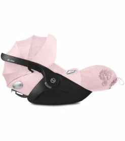 Cybex Cloud Q Sensorsafe Reclining Infant Car Seat - Simply Flowers - Pale Blush -Graco Store cybex cloud q sensorsafe reclining infant car seat simply flowers pale blush 78
