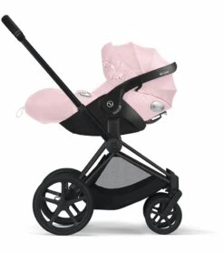 Cybex Cloud Q Sensorsafe Reclining Infant Car Seat - Simply Flowers - Pale Blush -Graco Store cybex cloud q sensorsafe reclining infant car seat simply flowers pale blush 79